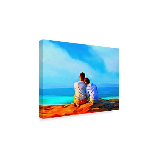 Ata Alishahi 'A Day With You' Canvas Art,14x19